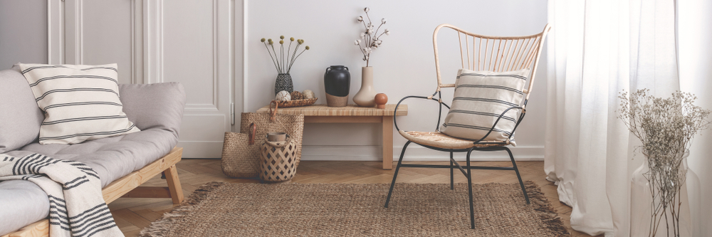 jute and metal combo