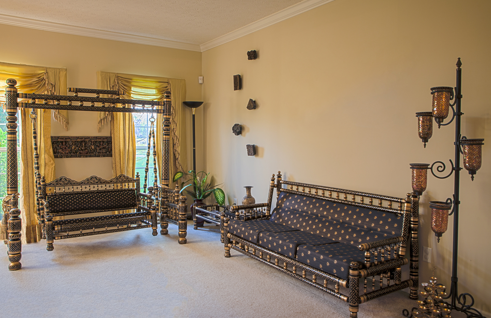 ethnic look for modern home