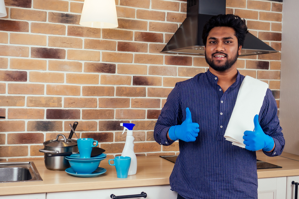 cleaning habits