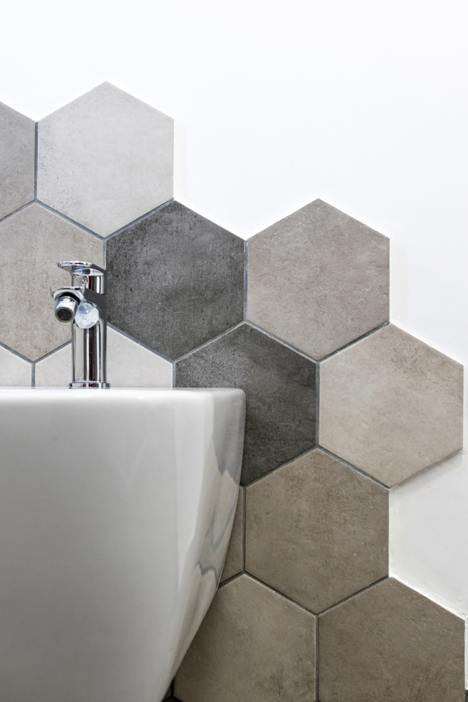 hexagons in interior design