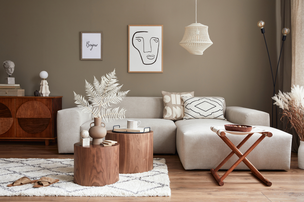 wooden decor is elegant