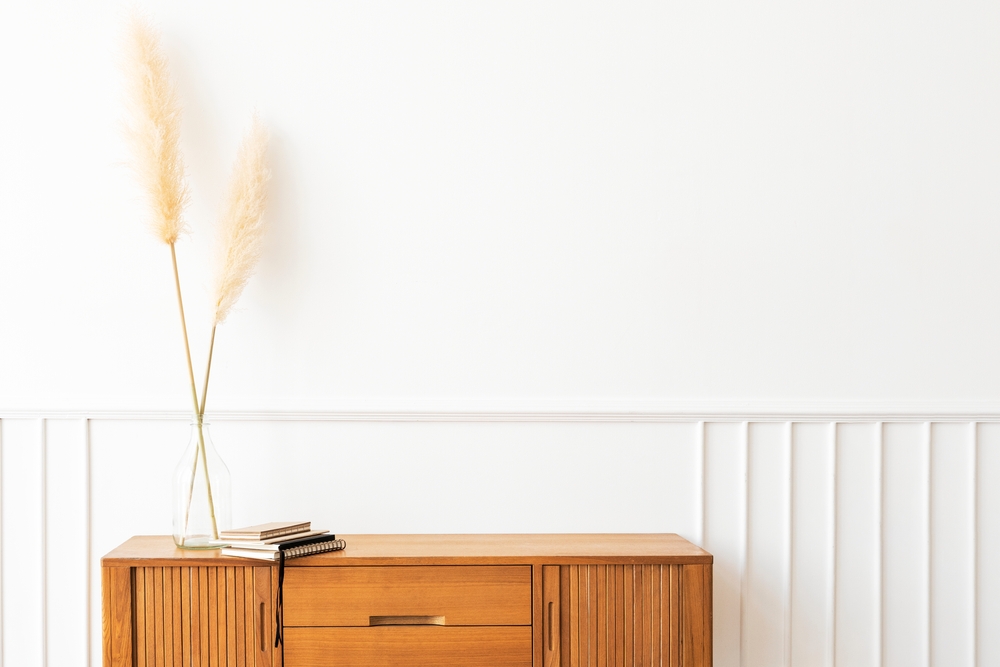 textured sideboard