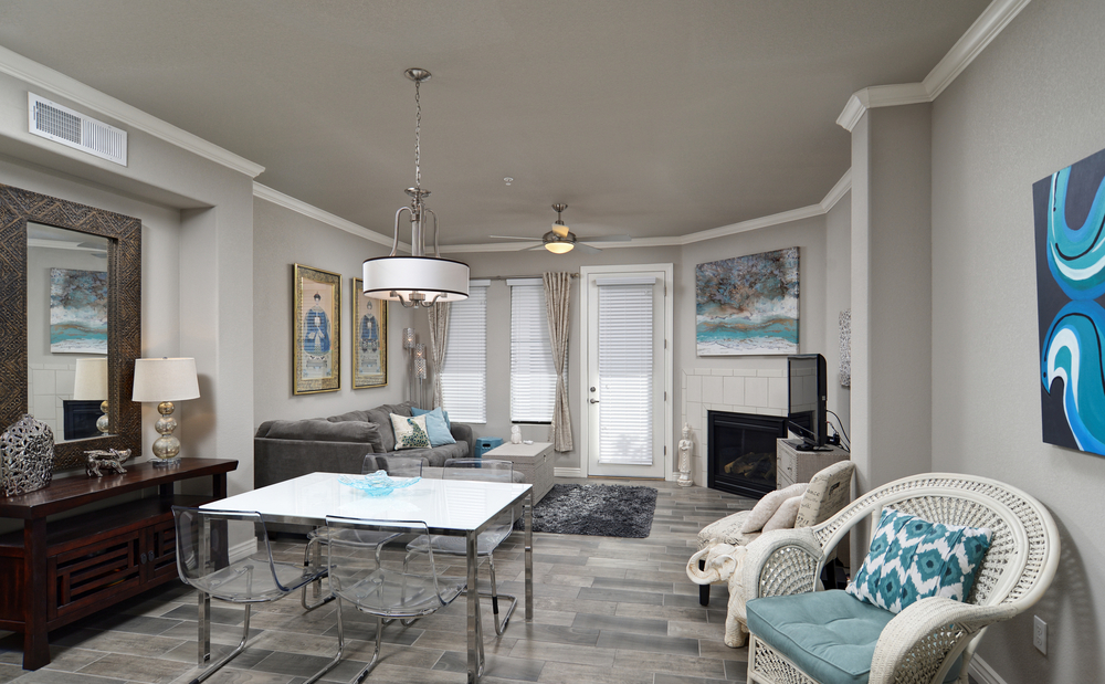 using space above a cabinet