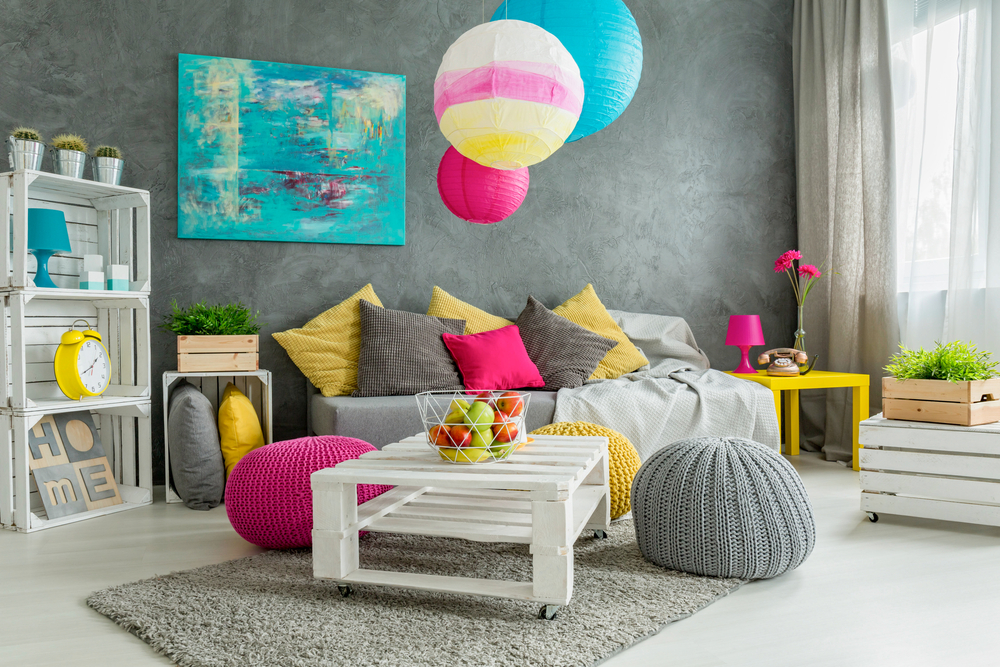 too much colour