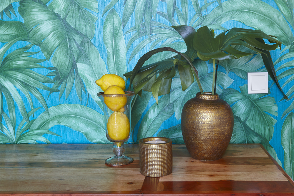 wallpaper ideas for tropical theme