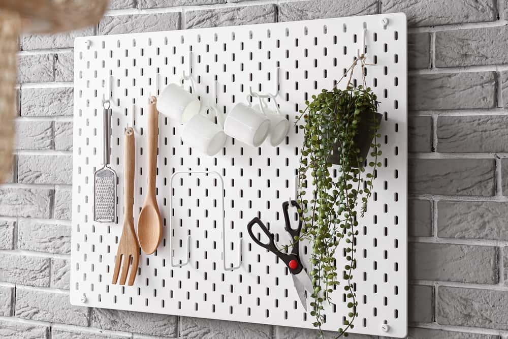 pegboard storage