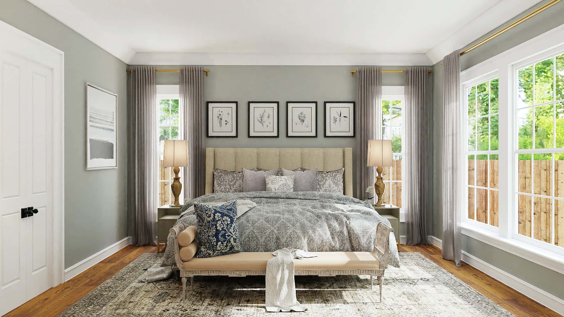Classic Couple’s Bedroom