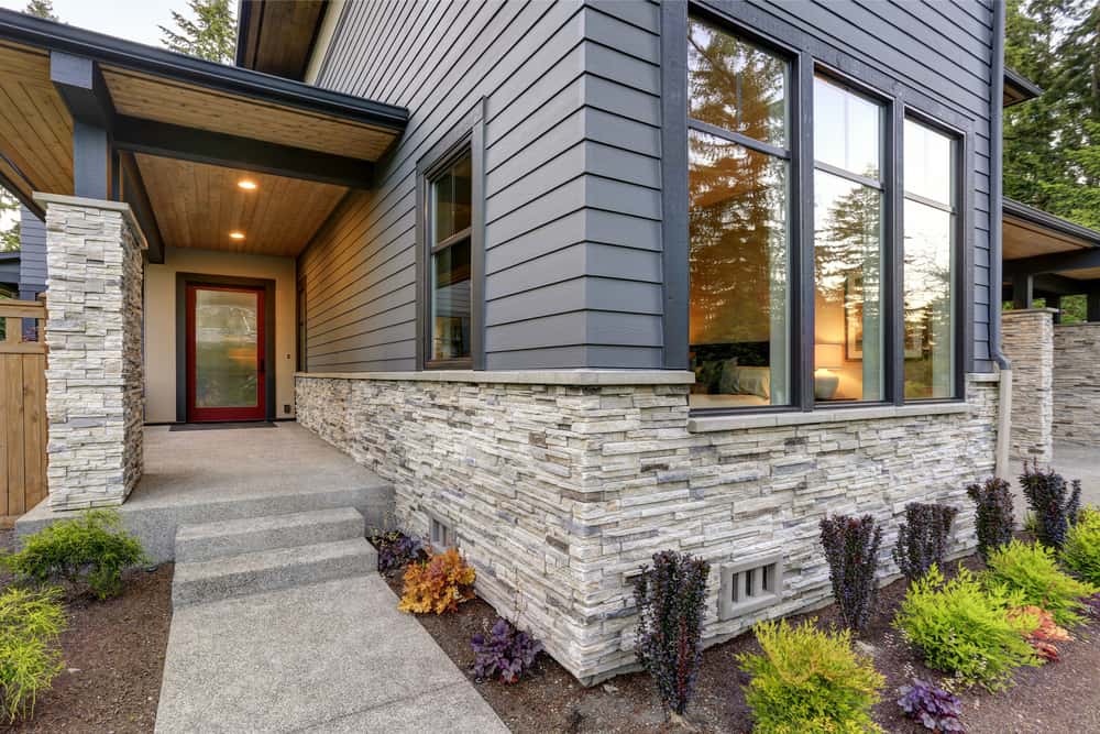 luxurious concrete pathway flooring