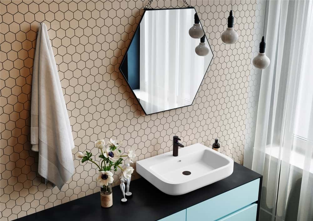 Modern bathroom mirrors