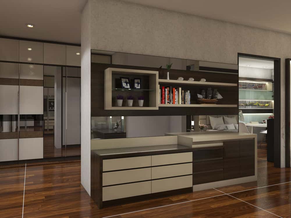 modern corner shelf designs ideas