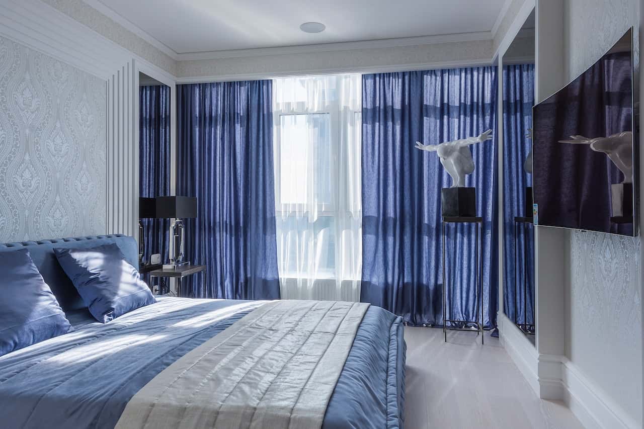 modern low-height bed design