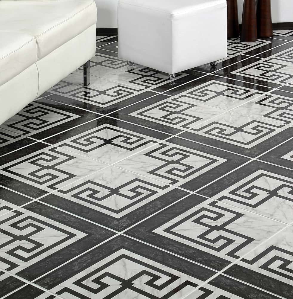 Patterned Ceramic Tiles