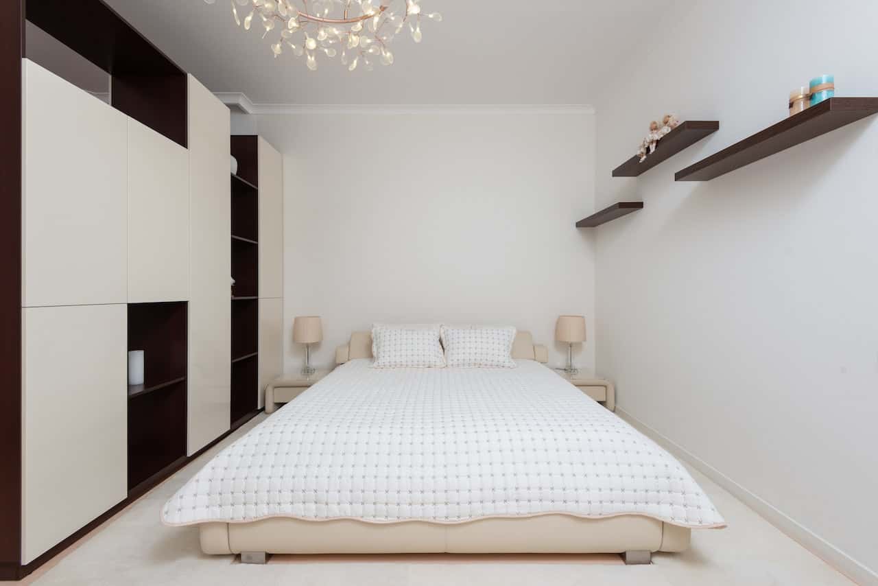 space-saving compact low beds