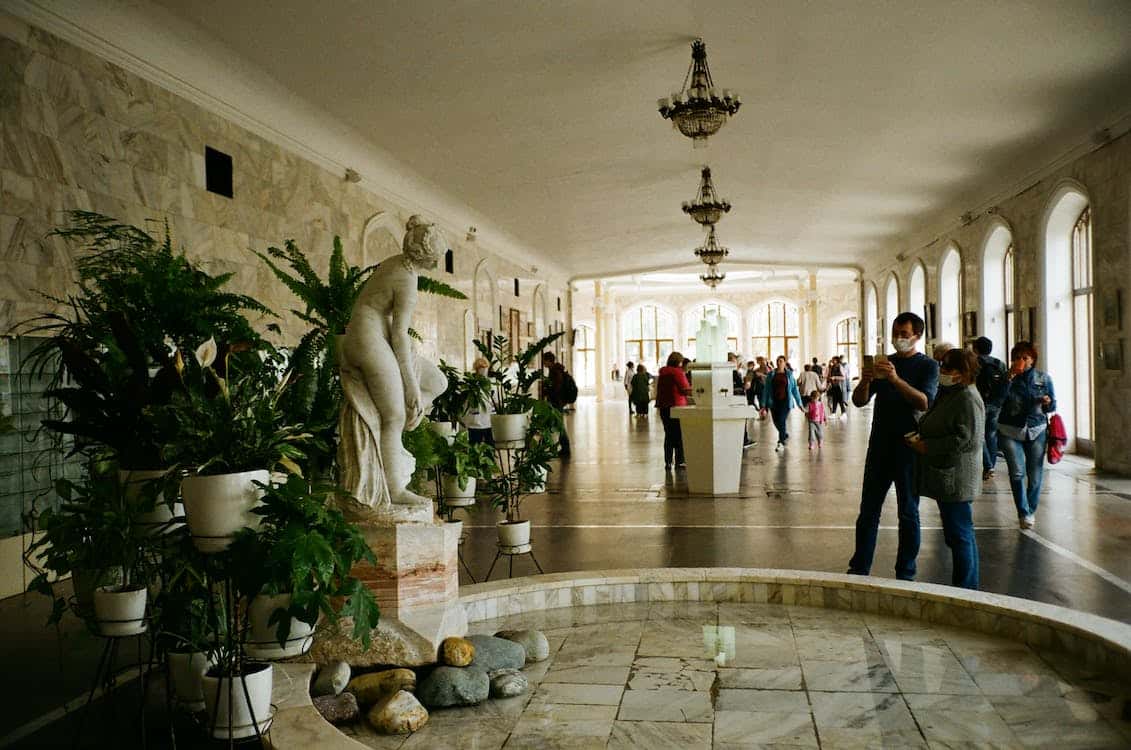 the water bearer indoor water fountains