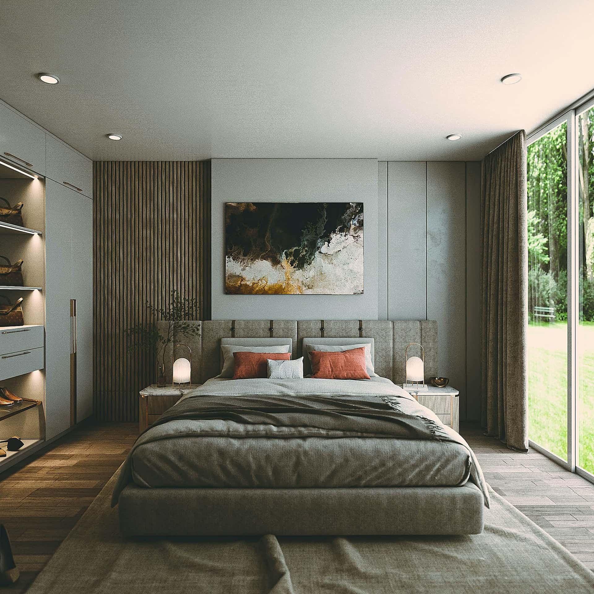 ultra-plush platform bed