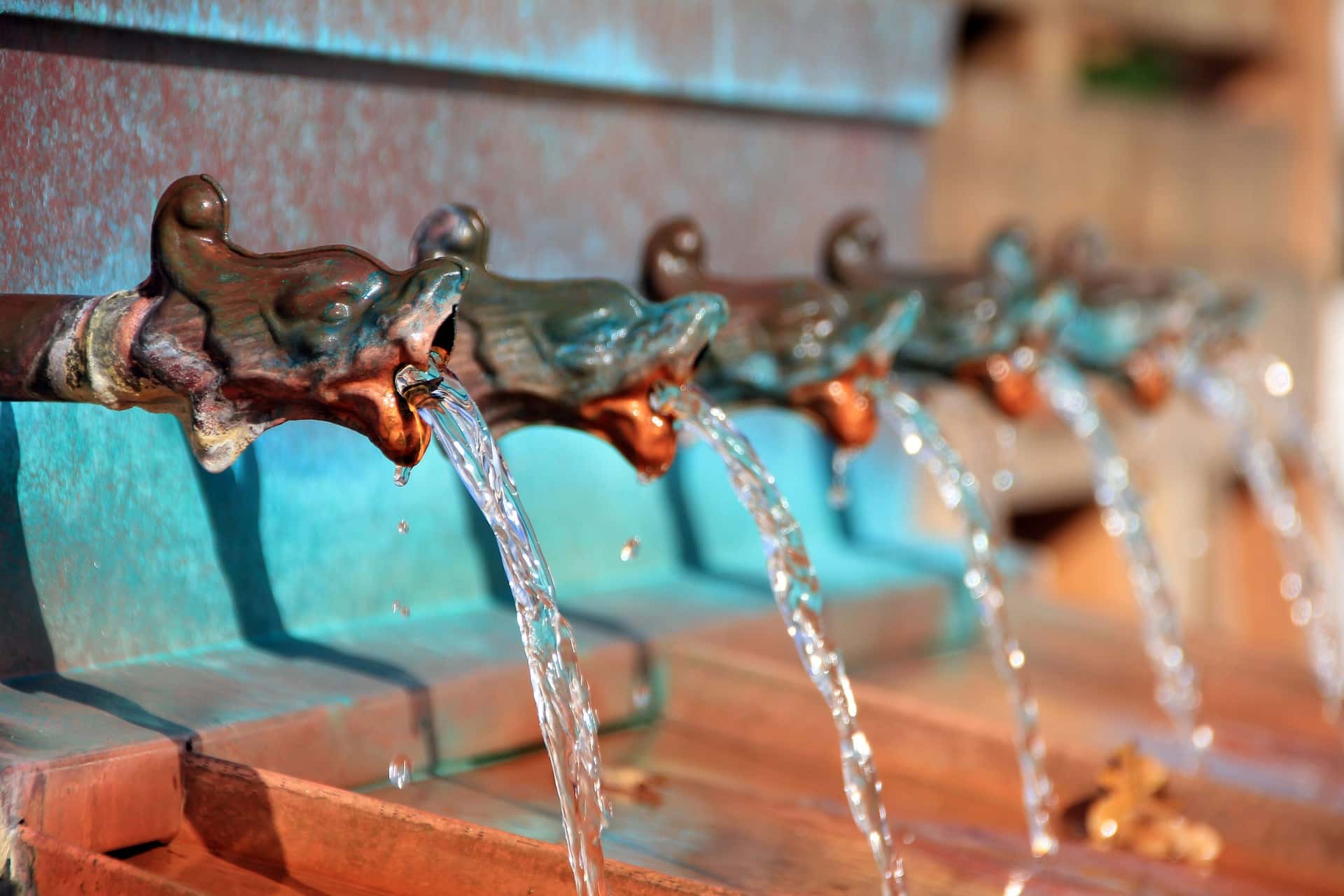 vintage faucet indoor water fountains