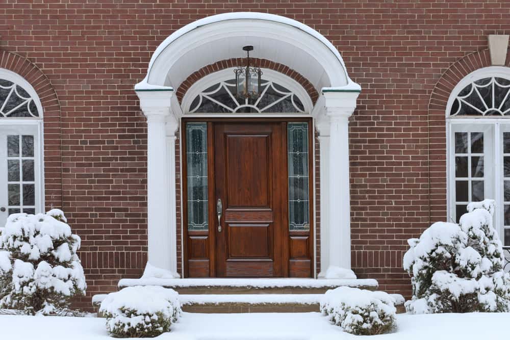 arched house portico design