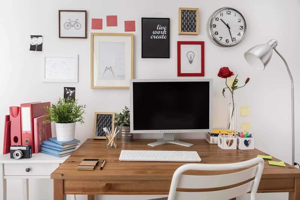 artwork and posters for study table decor