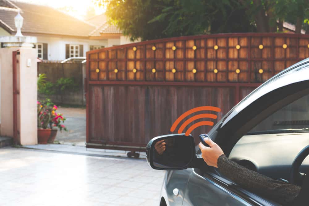 automatic rolling gate
