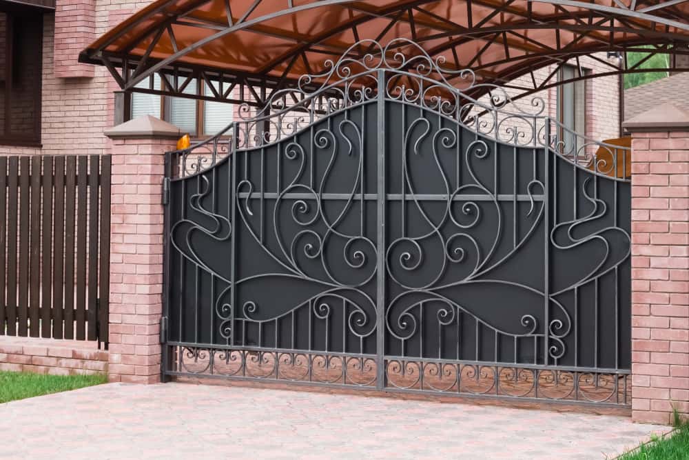 automatic wrought iron gates