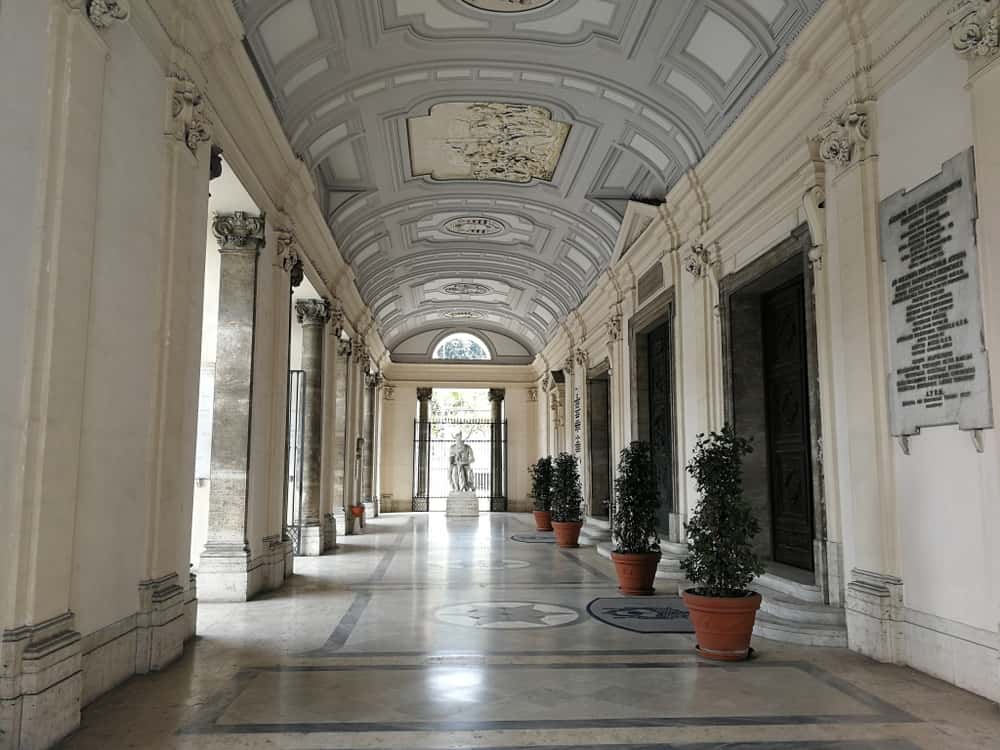 barrel vaulted ceilings