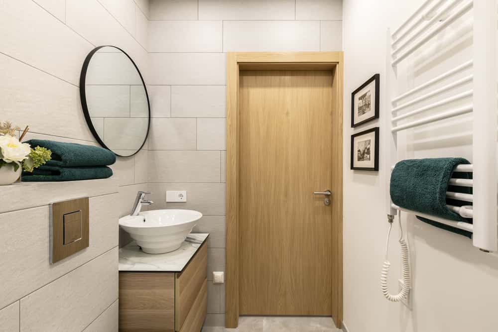 bathroom doors