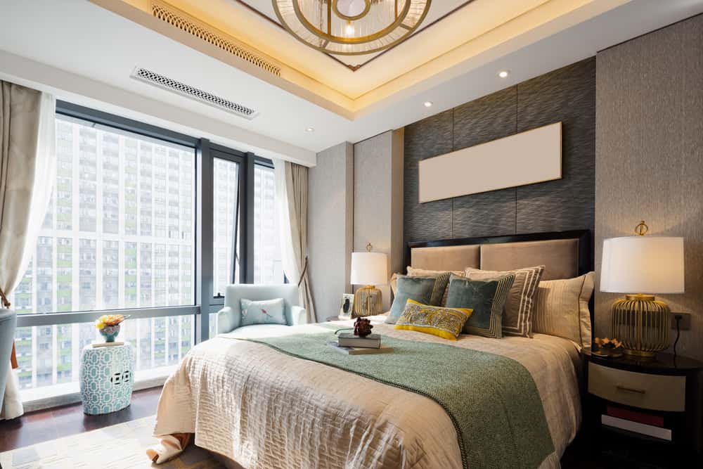 bed back wall design