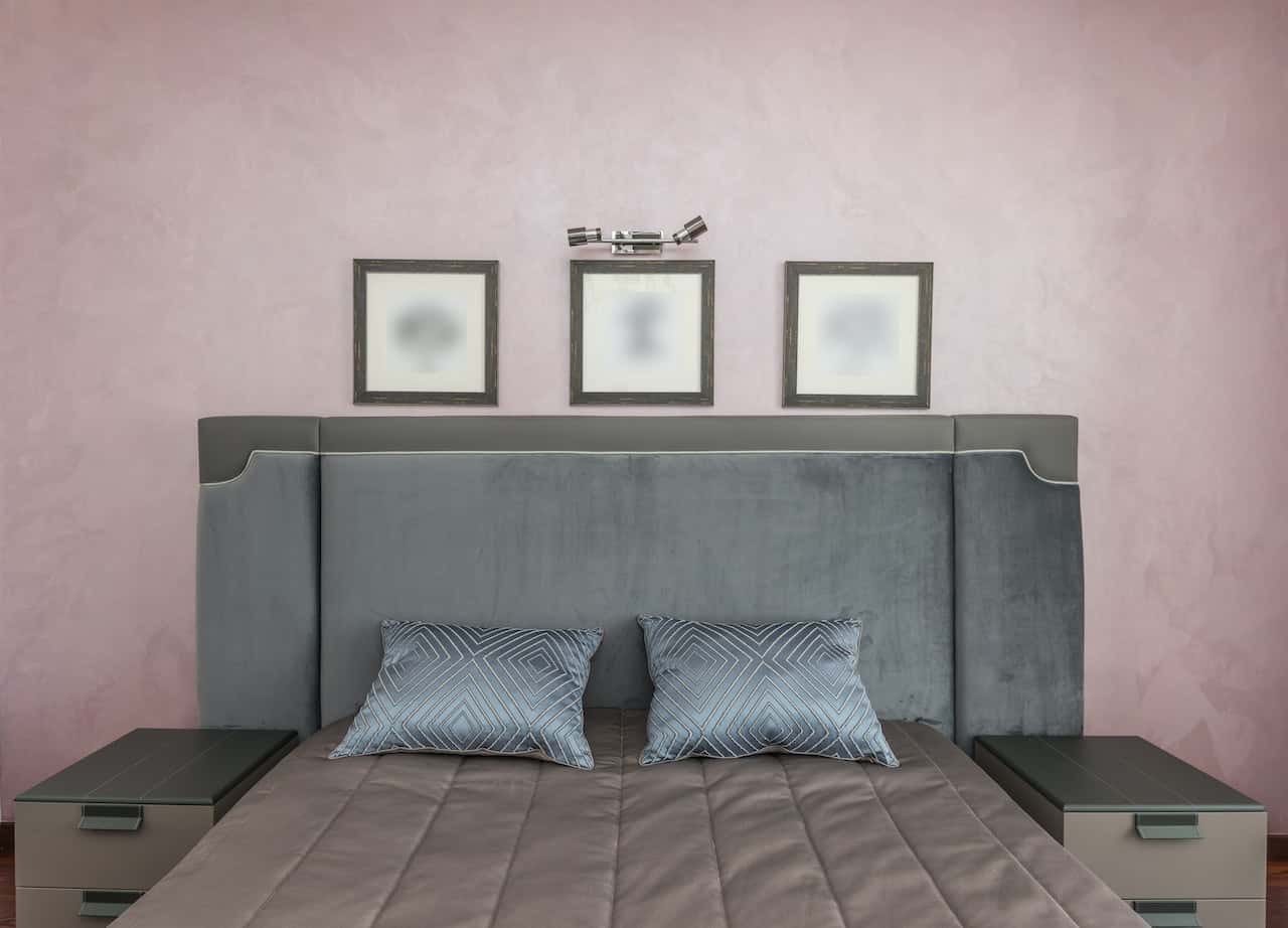 bedroom photo frame wall ideas