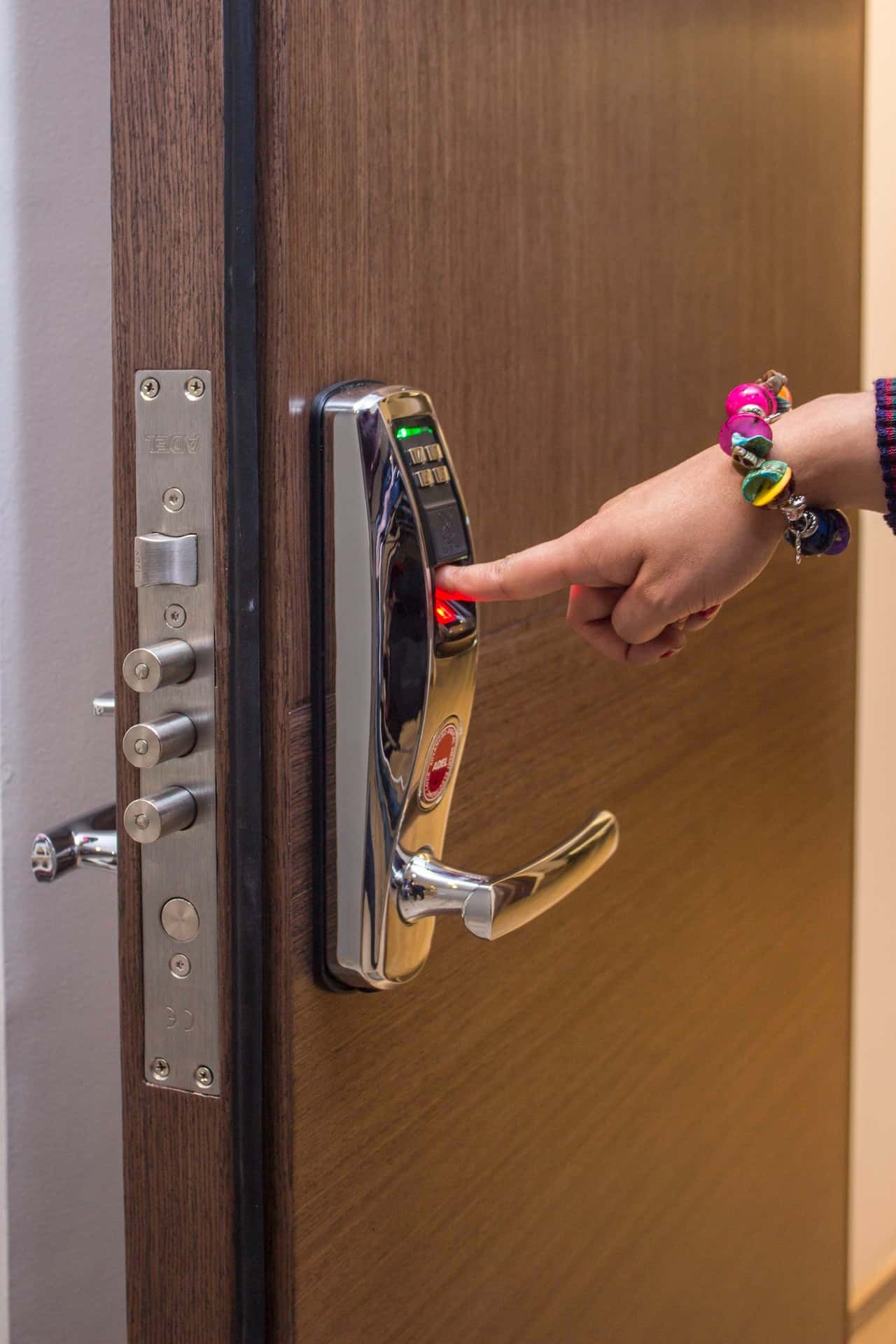 biometric-based main door lock
