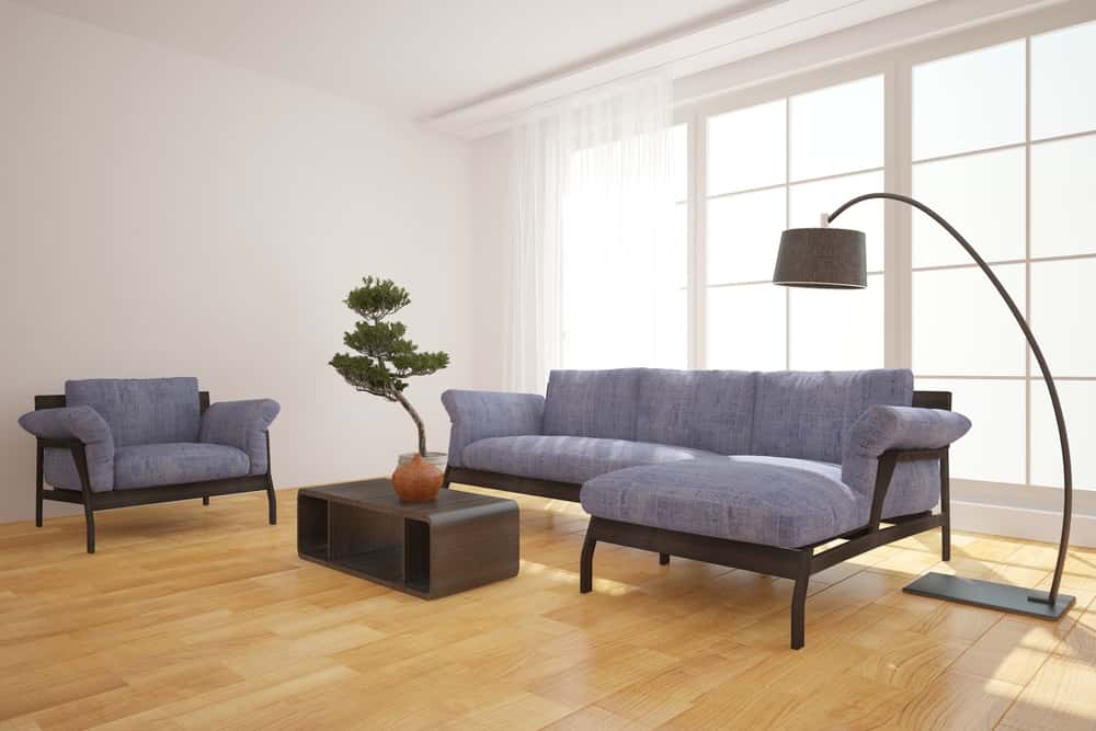 Caramel-coloured PVC Floor Carpet