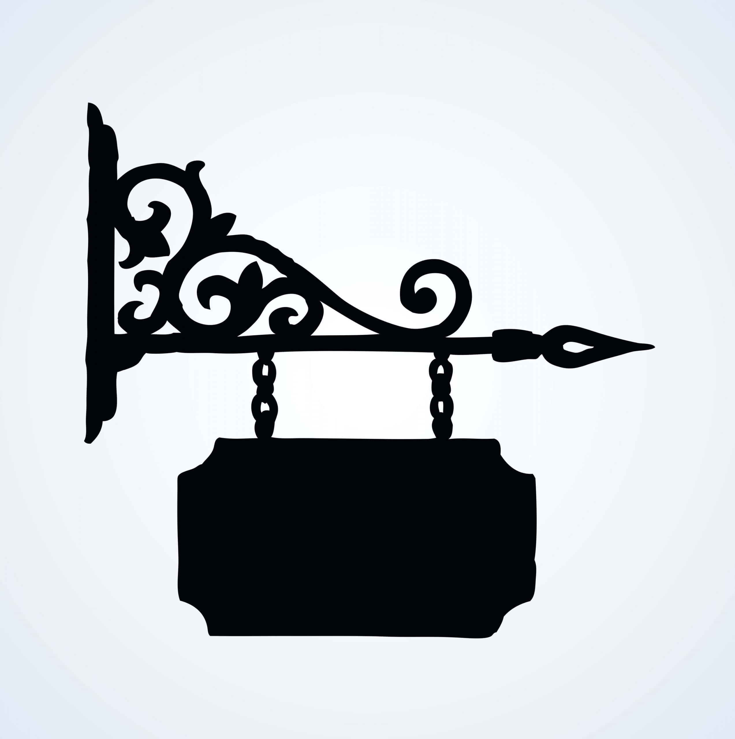 classic name plate design