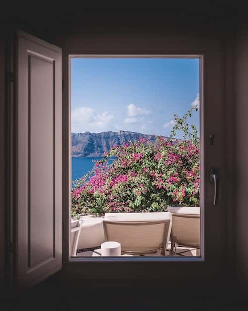 clear glass window