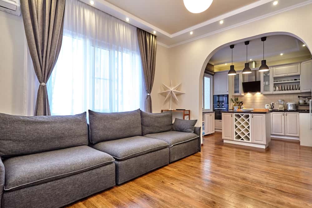 coffered ceiling for the kitchen