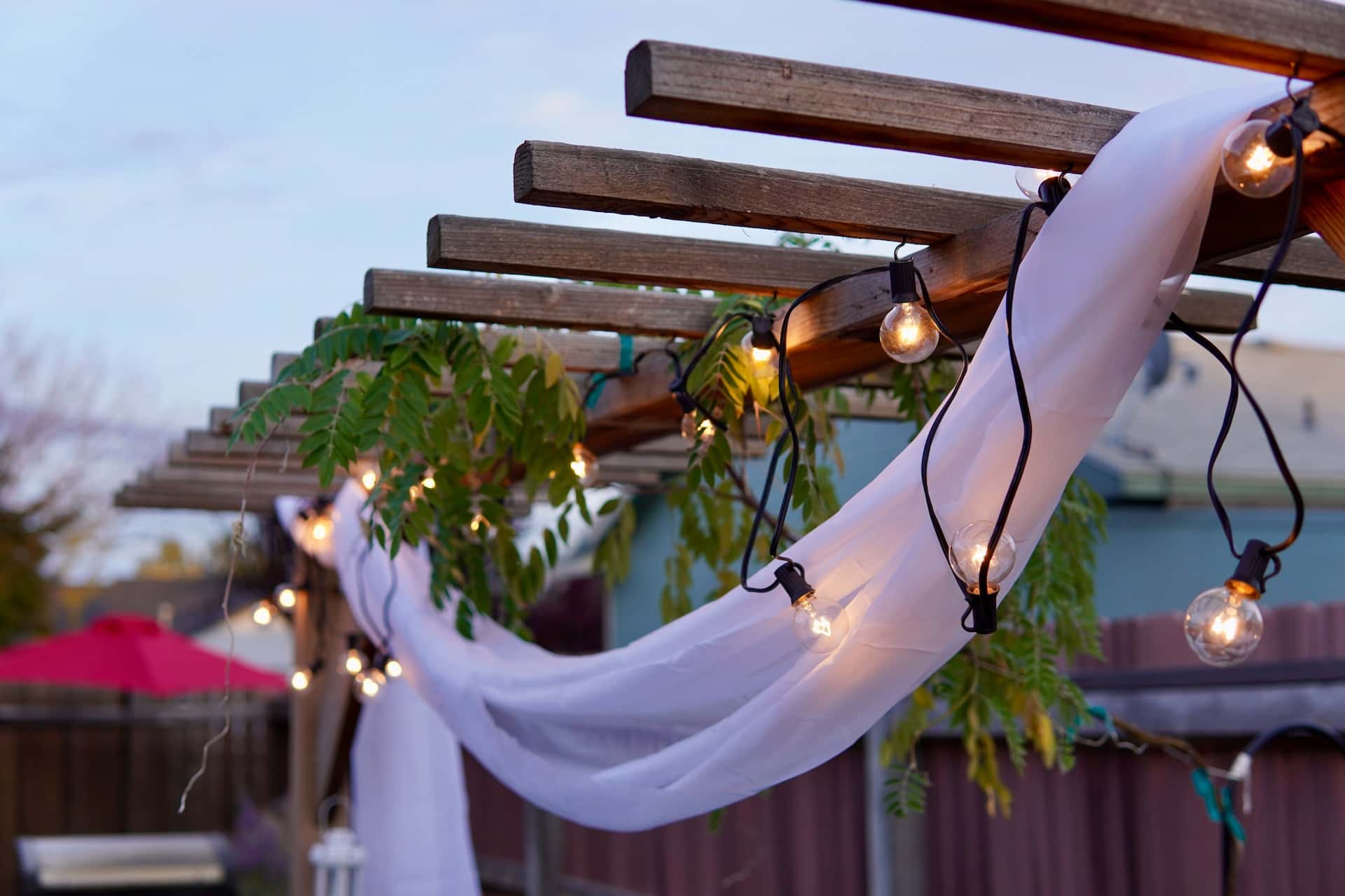 covered patio lighting ideas