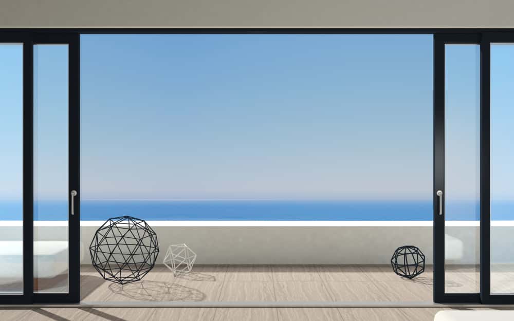custom-made sliding glass door