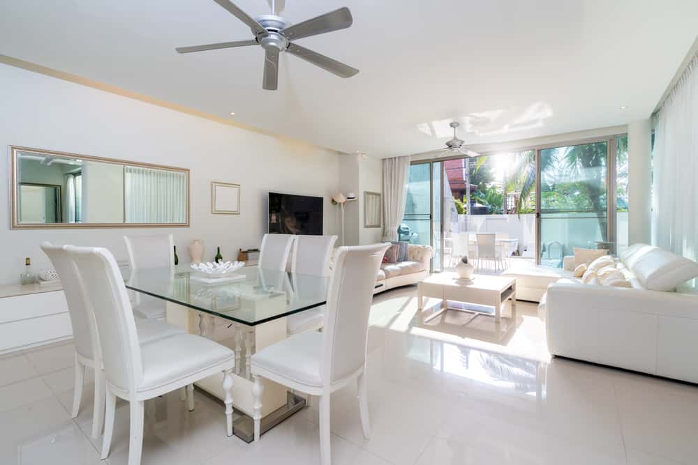 false ceiling for the dining room.
