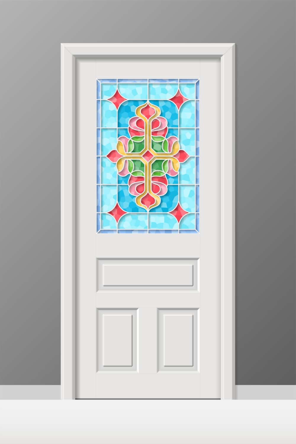 double door design