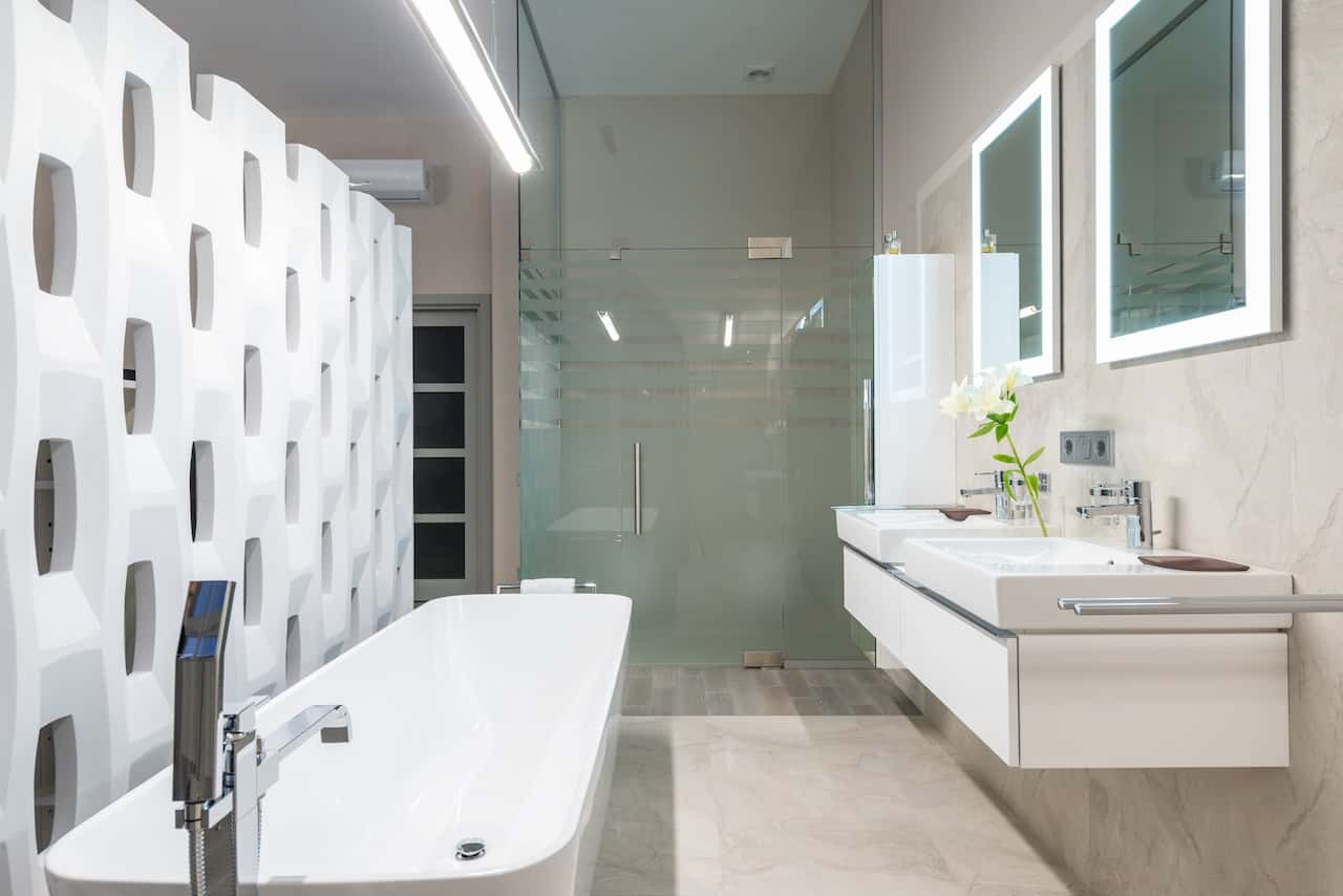 dual wash basins