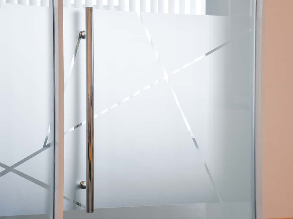 frosted glass