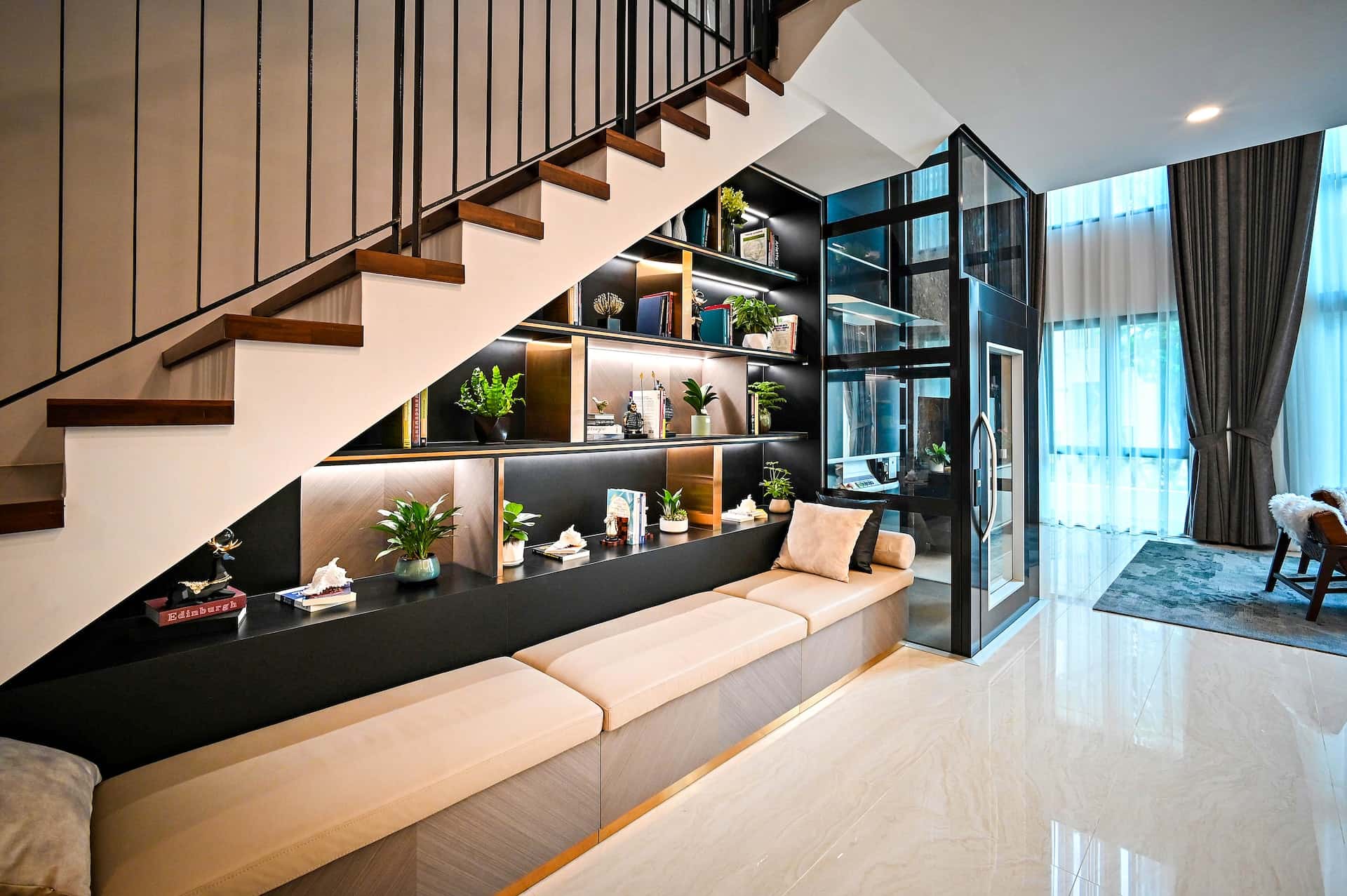 geometrically precise staircase