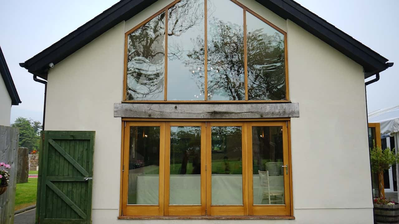 Glass Panel Door