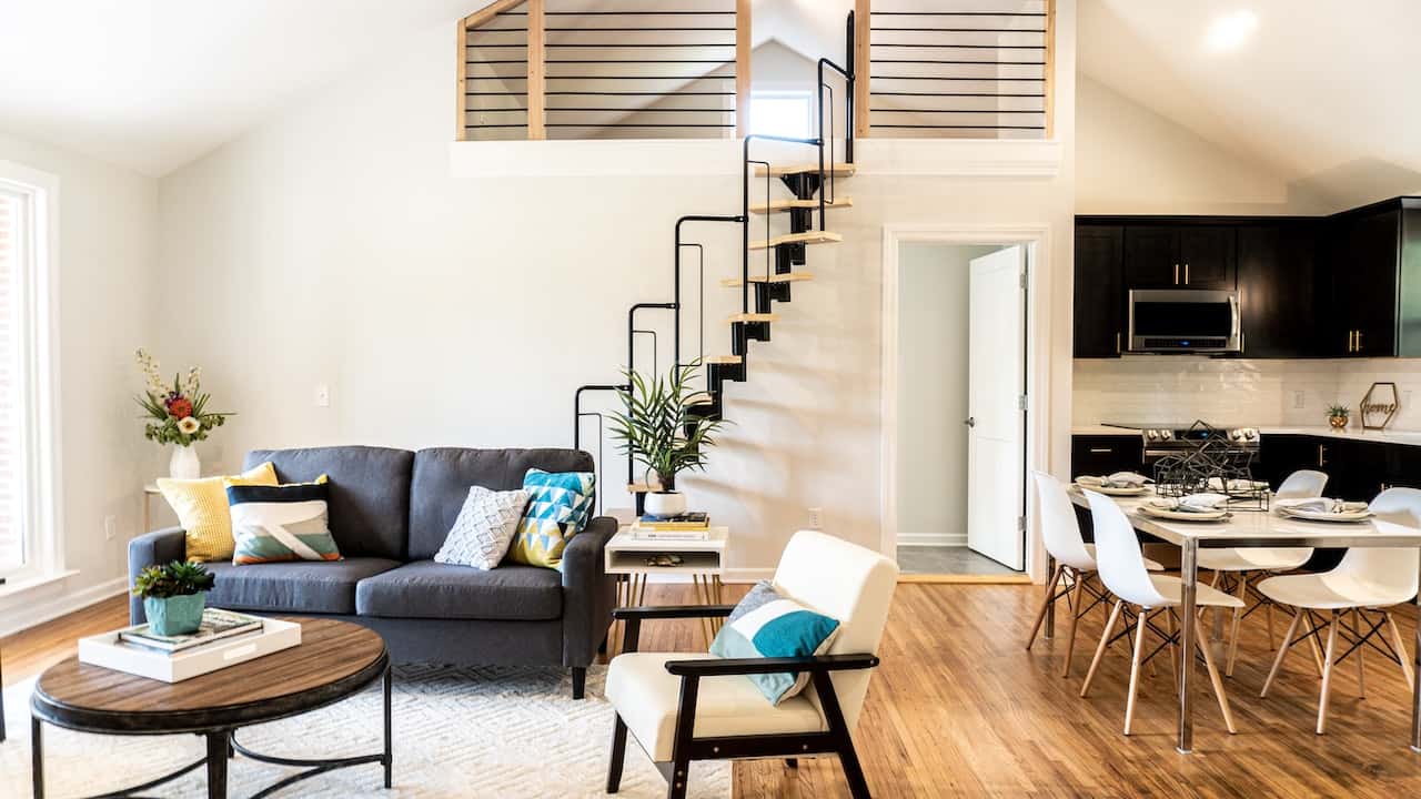 gorgeously sleek entryway