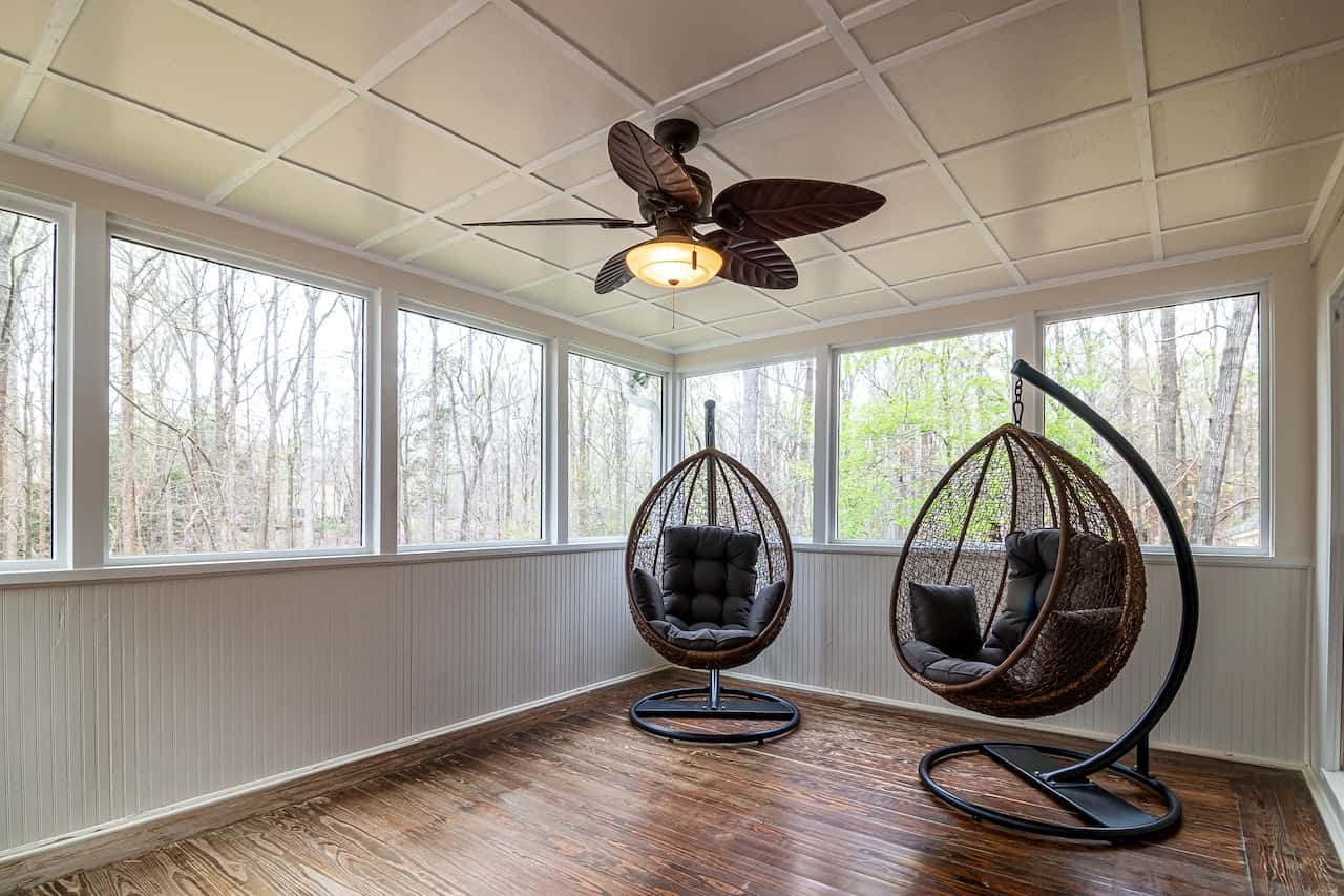 grid style plywood ceiling design