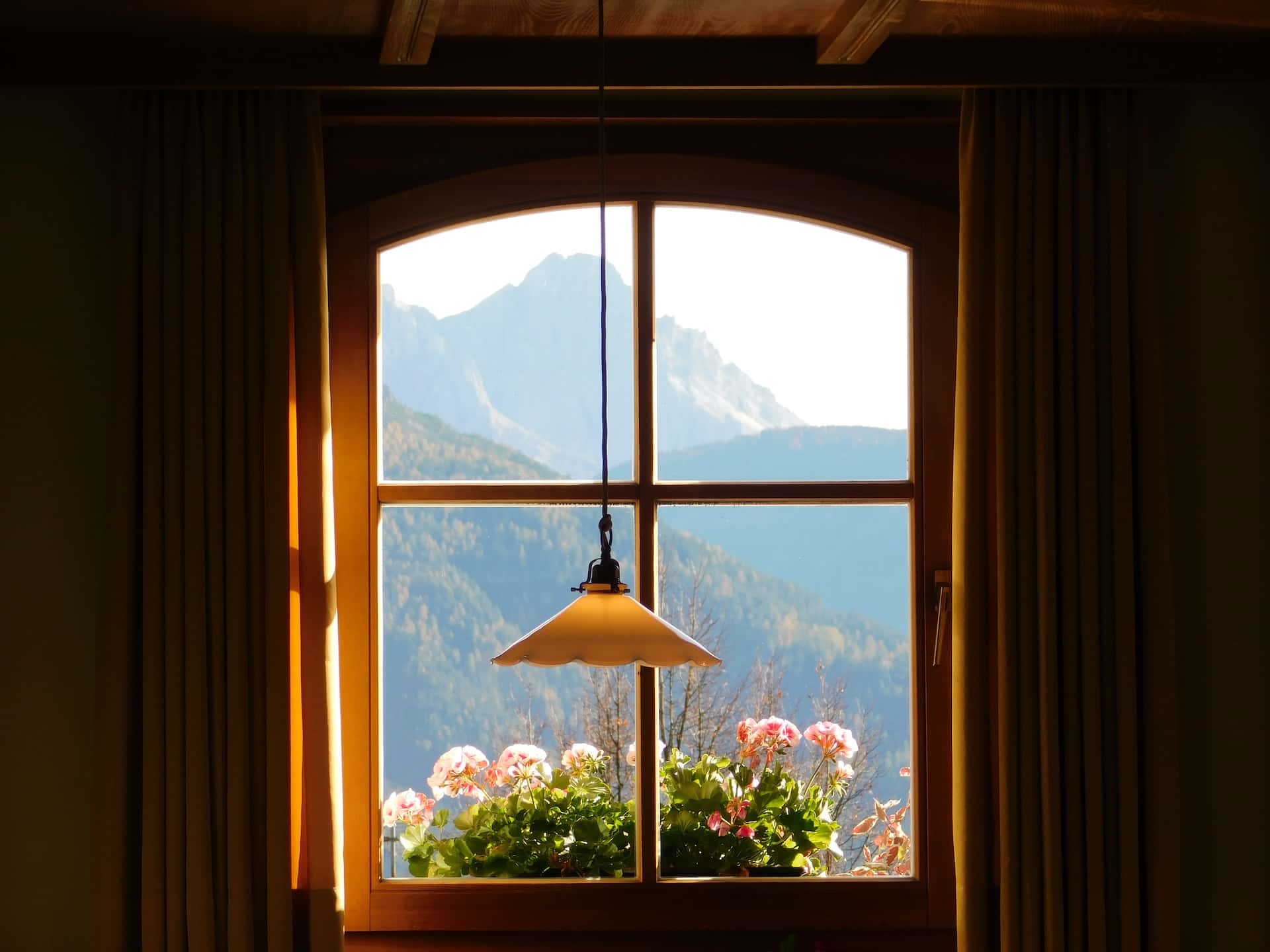 italy-inspired windows with a soft arch