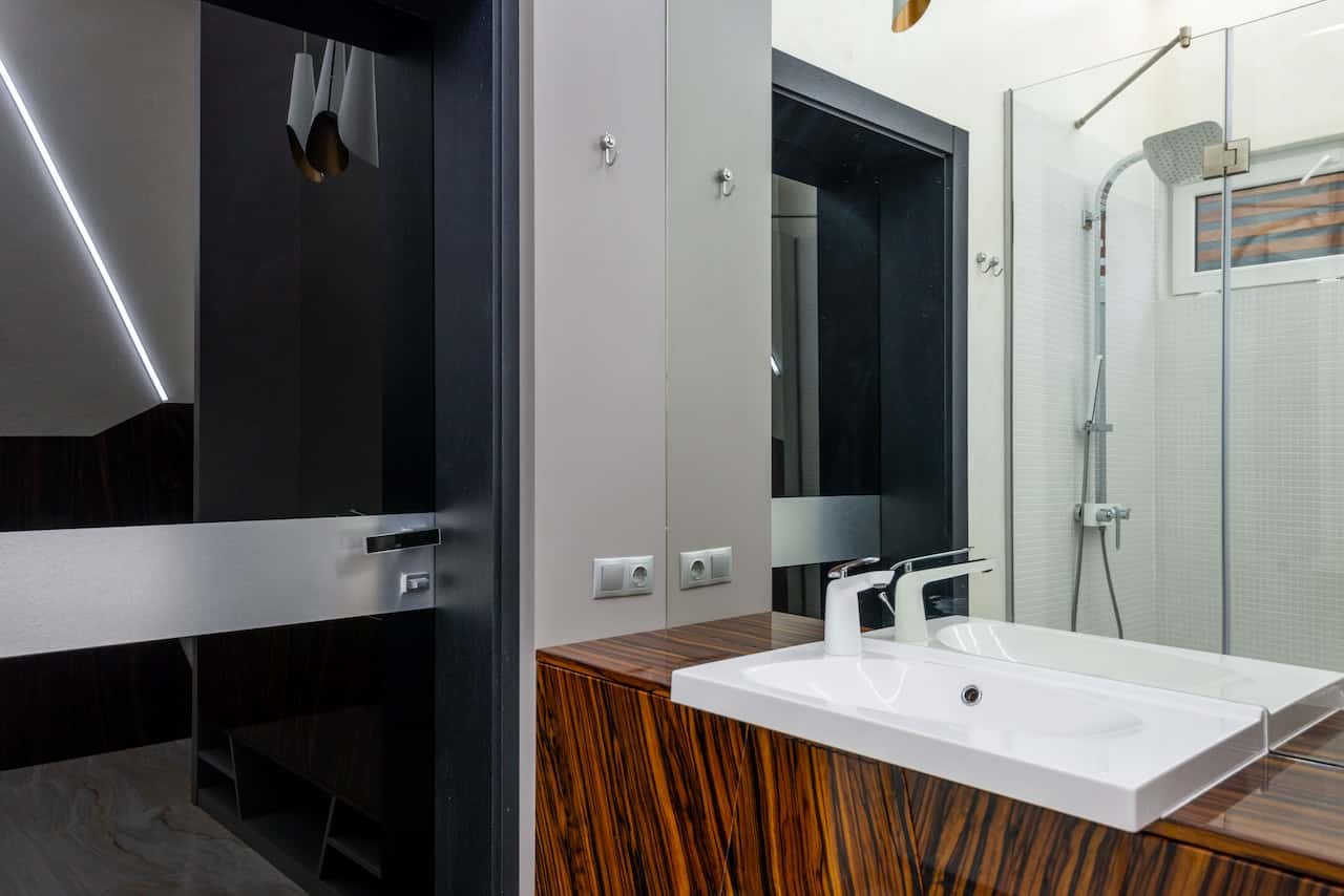 laminate washroom countertops