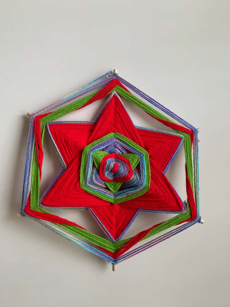 mandala wall hanging design
