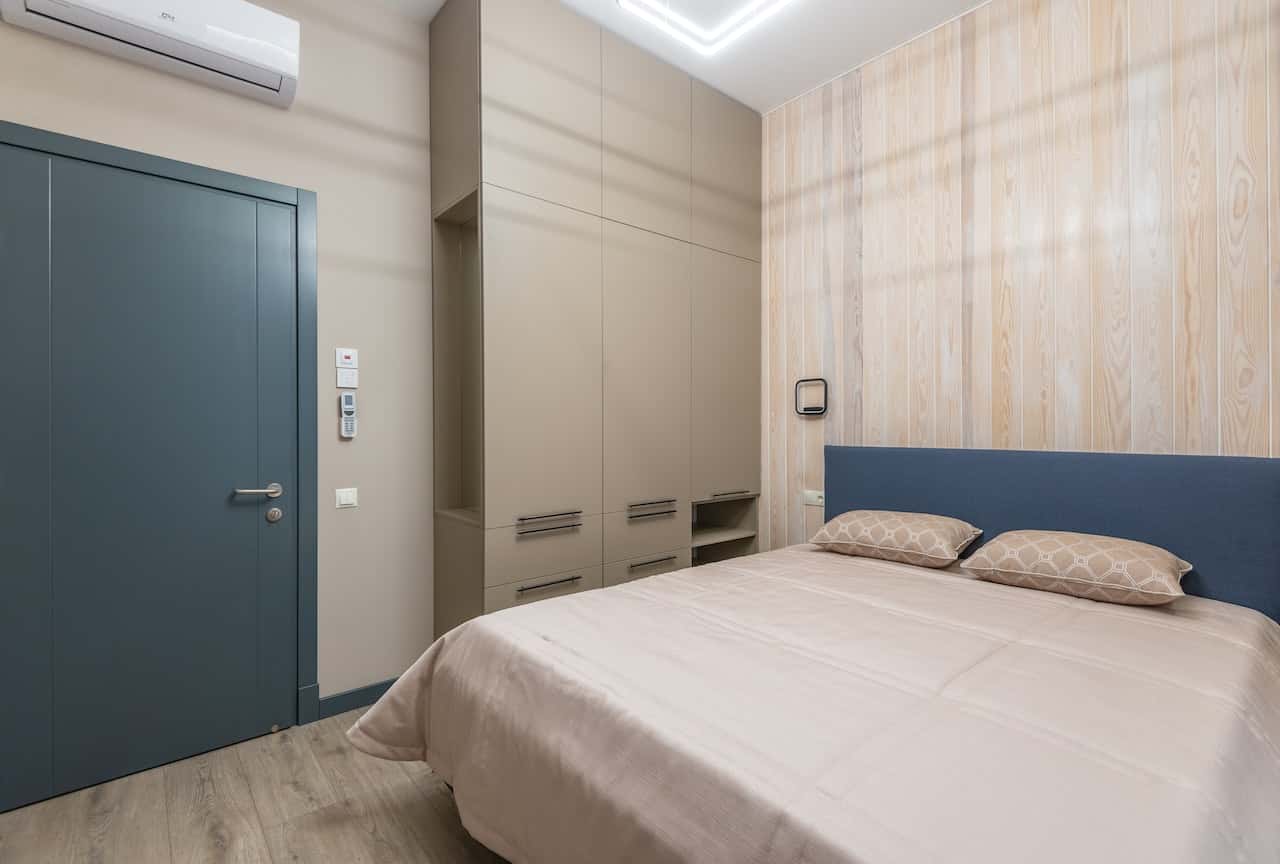 matte-coloured doors