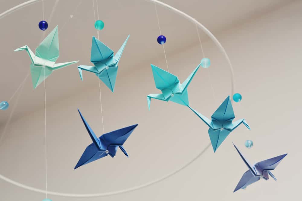 origami craft wall hanging designs