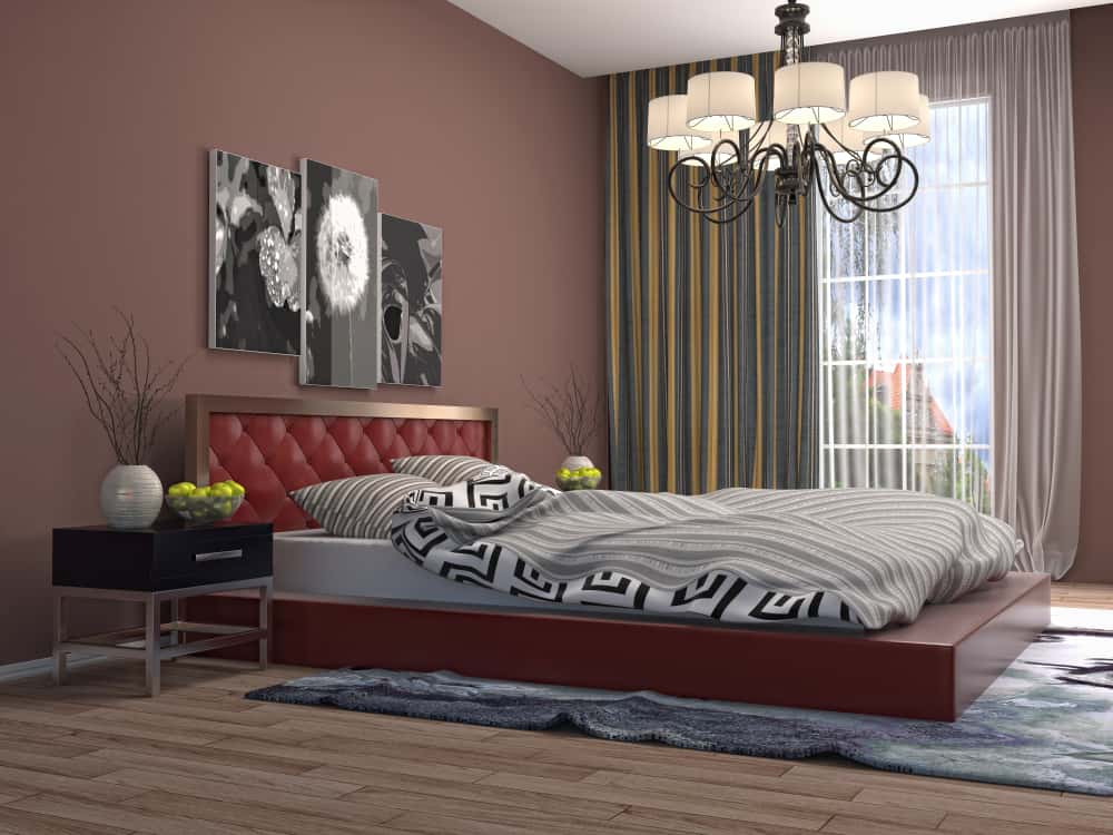 padded bed back design