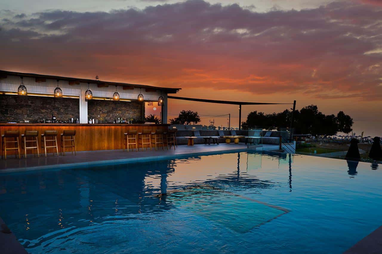 Pool by the Bar